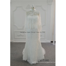 New Arrival Plus Size Bridal Wedding Dress with Keyhole Back